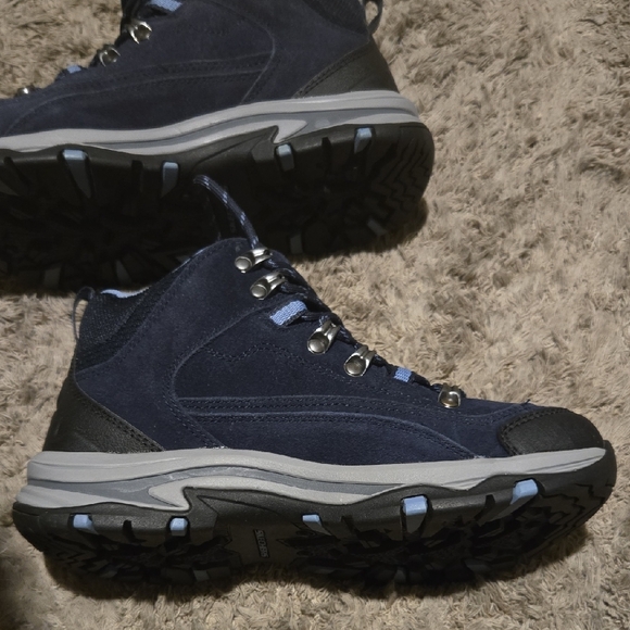 Skechers Trego Alpine Hiking Walking Boots Navy - Picture 7 of 11